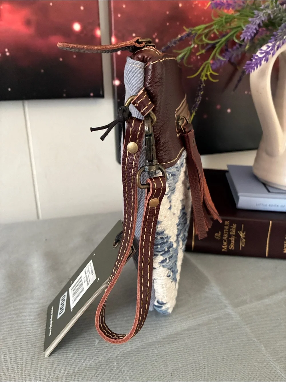 Myra Bag Woven Wristlet